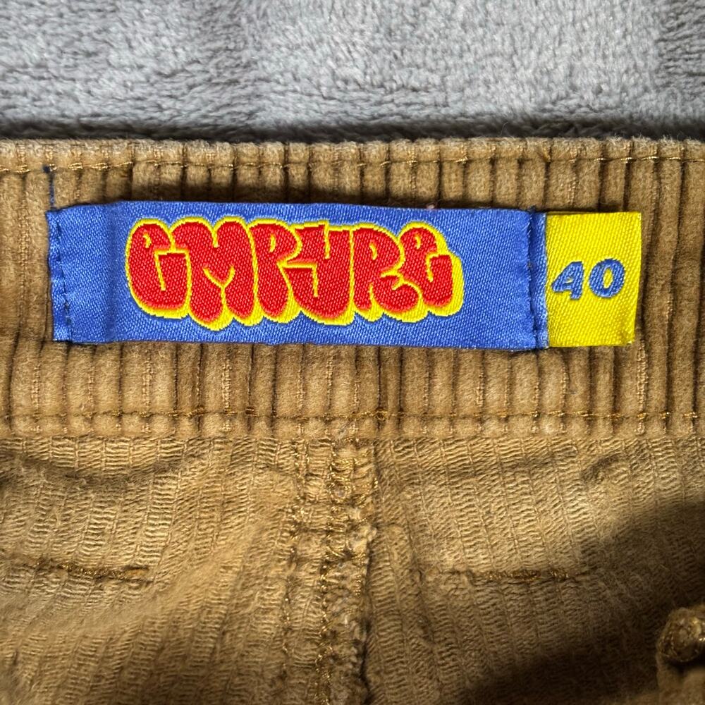 Empyre x Ruck Corduroy Cargo Pants Men’s Size 40 Brown Skate Baggy y2k style - Picture 8 of 9